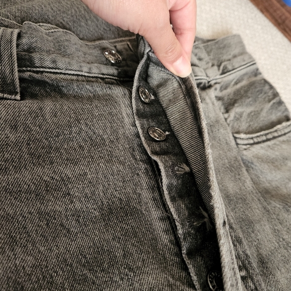 Agolde FOLD WAISTBAND HIGH RISE TAPERED JEAN 27 - Picture 7 of 12